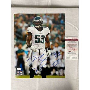 Nigel Bradham signed autographed Philadelphia Eagles 11x14 photo JSA